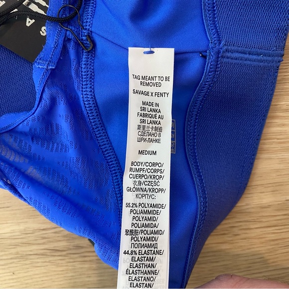 NWT Savage x Fenty Peak Performance Low-Impact X Mesh Sports Bra - Picture 6 of 10